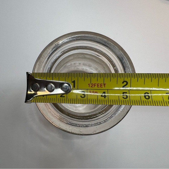 Vintage 3 Cent Deposit Milk Glass Bottle Duraglas 1 Quart Clear  8.5” Farmhouse - Picture 12 of 14